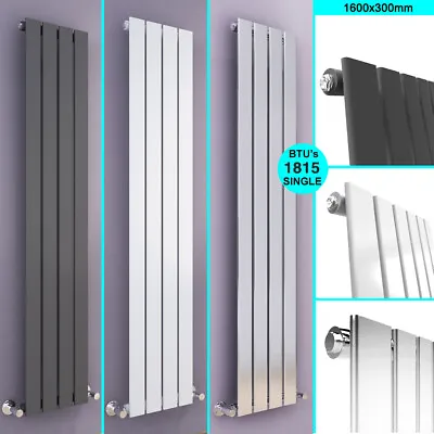 £148.99 • Buy Horizontal Vertical Designer Radiator Flat Panel Oval Column Central Heating