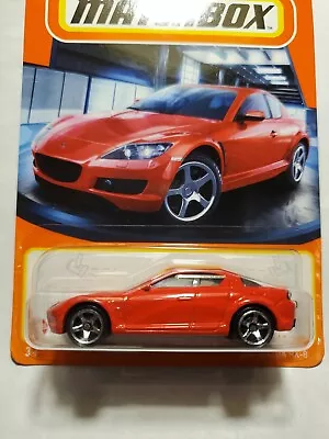 2024 Matchbox 2004 Mazda RX-8 49/100 Red 5Spoke Chrome Rims Sunroof Dual Exhaust • $2.99