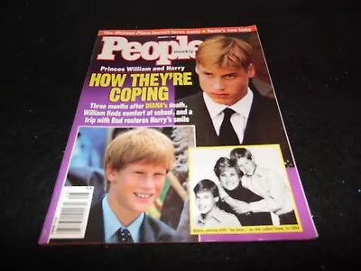 People Magazine December 1 1997 Princes William & Harry • $1.66