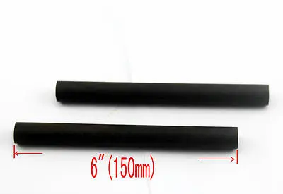 2Pcs Ebony Lumber 5/8  X 6 (15*150mm)Eog Stick Black DIY • $6.99