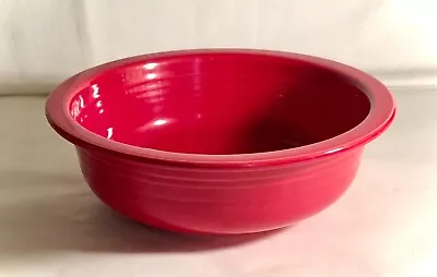 Homer Laughlin Fiesta Scarlet 8 3/8  Round Vegetable Bowl • $17