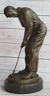 Bronze Sculpture A Tribute To  Bobby Jones Athlete Sport Golf Golfer Figurine • $499