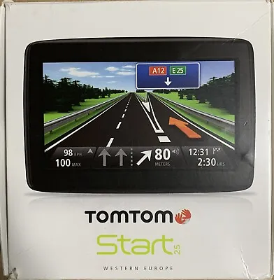 £49.95 • Buy TomTom Start 25 Sat Nav GPS 5in Western Europe