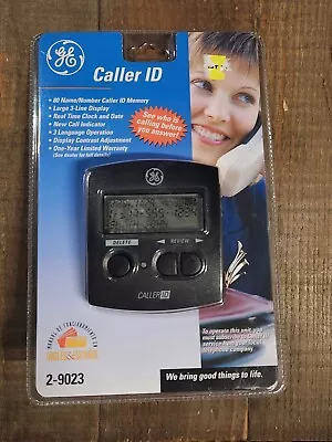 General Electric Caller ID 2-9023 60 Name/Caller ID Black - HTF Old Stock NEW. • $49.23