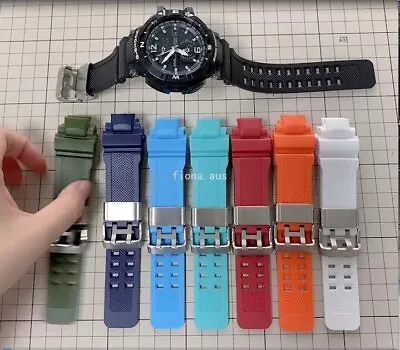 Silicone Buckle Watch Band Strap For Casio G-shock GA-1000/GA-1100/4000/G-1400 • $19.99