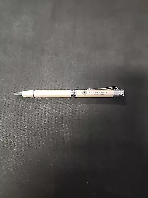 The Mansion At MGM Grand Las Vegas Luxury Silver Metal Black Ink Ballpoint Pen • $11.99