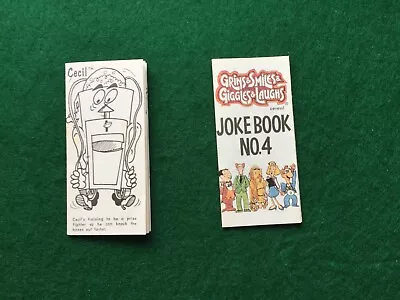 VTG Grins Smiles Giggles L. ***PAINT & JOKE BOOK LOT*** Cereal Premium Prize Toy • $7.99