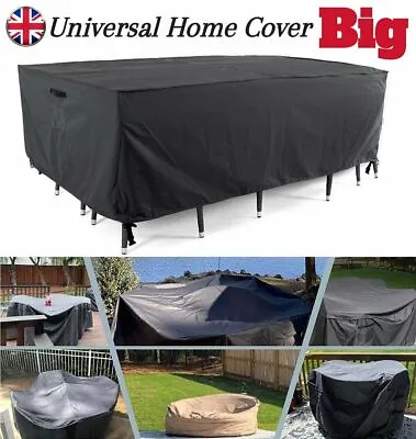 £10.49 • Buy Big Outdoor Patio Garden Waterproof Furniture Set Table Chair Rattan  Cover Cube