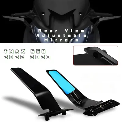 Rear View Adjustable Mirrors For Yamaha T-MAX 560 T-MAX560 TMAX560 Aluminum • $199.99