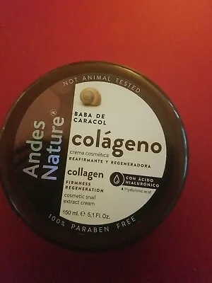 BABA DE CARACOL COLAGENO 5.1oz/ANDES NATURE SNAIL EXTRACT & COLLAGEN CREAM  • $19