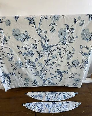 Laura Ashley Summer Palace Curtains & Tie Backs • £10.50