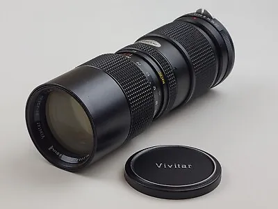 Vivitar 75-205mm F/3.8 MC MACRO FOCUSING ZOOM Camera Lens • $15.99