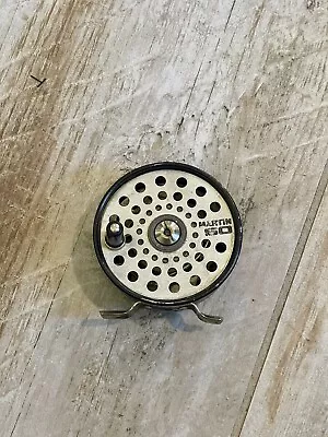 VINTAGE MARTIN FLY FISHING REEL No.60 PRECISION FISHING REEL MADE IN USA-Works • $24.95