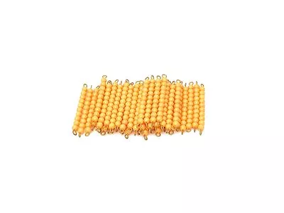 NEW Montessori Mathematics Material - 45 Golden Bead Bar Of Ten  • $14.24