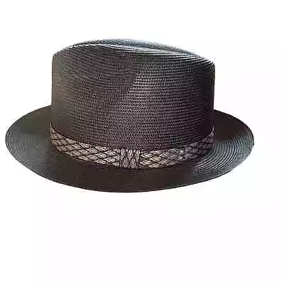 Vintage Stetson Navy Fedora Hat - Size 7 1/8R • $49