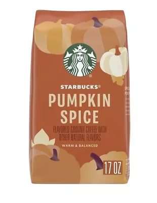 $16.99 • Buy Starbucks Limited Pumpkin Spice Ground Coffee 17oz Bag BEST BY: 4/15/2023