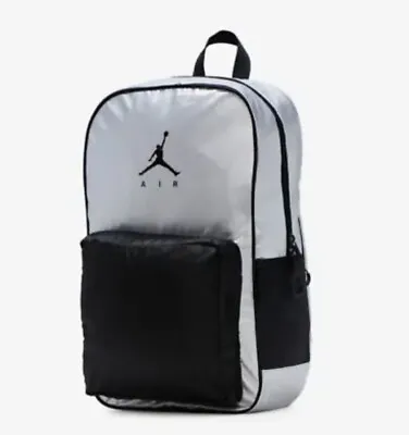 Air Jordan Jumpman Backpack - Laptop Sleeve CHROME Silver New Nike • $38.99