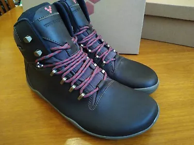 £129.99 • Buy VIVOBAREFOOT Hiking Tracker FG Barefoot Boots Dark Brown Leather EU44 UK10 BNIB