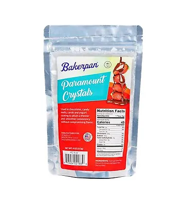 Bakerpan Paramount Crystals For Melting Chocolate & Candy Melts Carob • £10.35