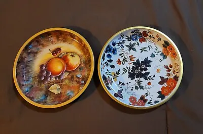 Lot Of 2 Vintage Daher Decorated Ware Mini 6.5 Inch Trays - Made In England • $5.99