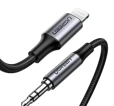 $26.55 • Buy UGREEN Audio AUX Cord Cable Lightning To 3.5mm Jack Male IPad IPhone IOS Apple