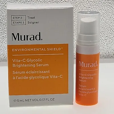 Murad Environmental Shield Vita-C Glycolic Brightening Serum Travel/Mini 0.17oz  • $11.04