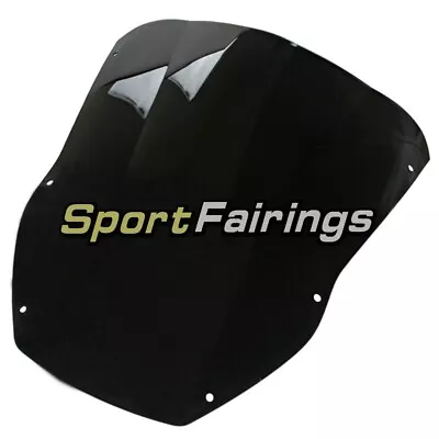 Windshield For Kawasaki 2000 2001 ZX-12R ZX1200A Fairing Windscreen Black • $26.95