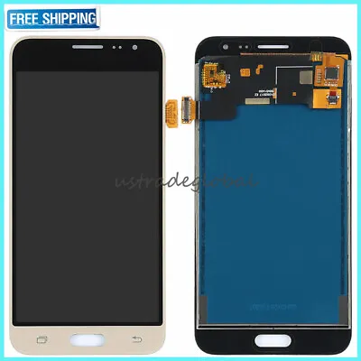 $21.99 • Buy Gold LCD Touch Screen Digitizer Replacement For Samsung Galaxy J3 2016 J320M/P/V