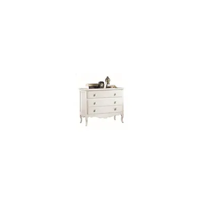 $1207.97 • Buy Chest Of Drawers Dresser' Mobile 3 Drawers White Art Povera Classic
