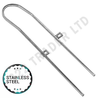 Raleigh Chopper MK1 Sissy Bar Stainless Steel Polished Reproduction RUST FREE • £79.99