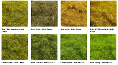 £5.49 • Buy 6mm Static Grass - PGS - Model Scenery Wargame Diorama Railway Warhammer Foilage
