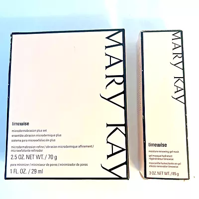 Mary Kay Timewise Microdermabrasion Plus Set + Moisture Renewing Gel Mask NIB • $49.99