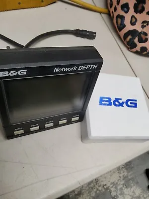 B&G Network Depth Display 610-00-021 With Cover MARINE ELECTRONICS NAV RADAR • $329.96