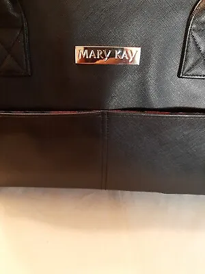 Mary Kay Consultant Black Starter Kit Tote Bag / Purse / Handbag Floral Print • $7.95