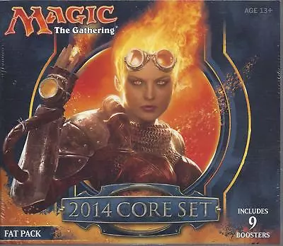 MTG 2014 Core Set FAT PACK Sealed Magic The Gathering  • $63.99