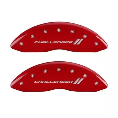 MGP Red Aluminum Caliper Covers For 2011-2020 Dodge Charger SXT & Challenger R/T • $299