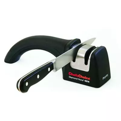 Chefs Choice 464 Pronto Diamond Hone 2 Stage Manual Knife Sharpener • $98.50