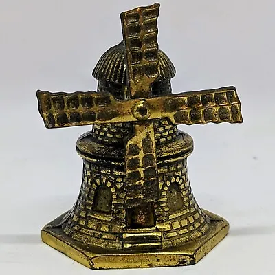 Vintage Brass Windmill Bell  • $15