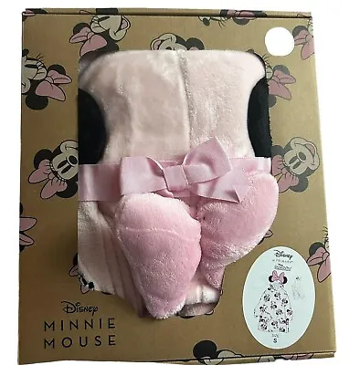 Disney MINNIE MOUSE SNUDDIE & Socks Boxed Blanket Hoodie Snoodie Oodie Small • £30