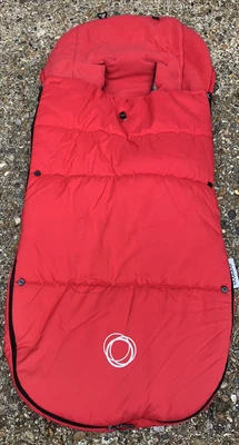 £28.99 • Buy Bugaboo Red Toggle Footmuff Cosytoes Cameleon Bee Donkey Buffalo Fox