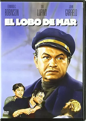 The Sea Wolf (1941) [DVD] Edward G. Robinson Ida Lupino John Garfield • £7.95