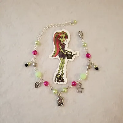 Monster High Venus McFlytrap Inspired Bracelet • $8