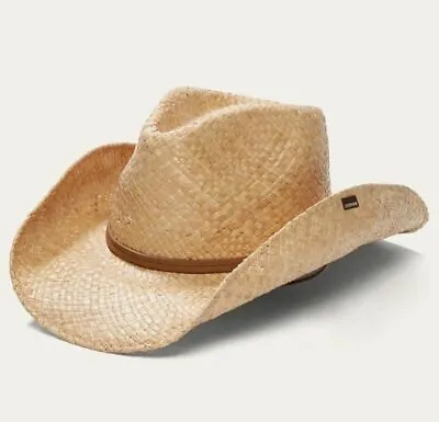 Stetson Laurel Raffia Straw Cowboy Hat • $69.99