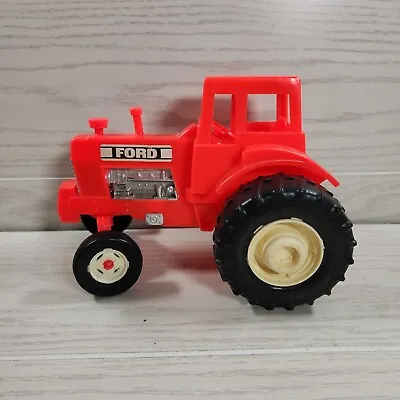 Vintage Processed Plastic Co Ford Red Tractor Toy • $15