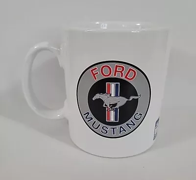 New Ford Mustang Mug New Running Pony Logo 2 Sided Large Coffee Cup Open Road • $8