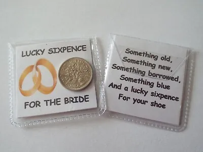£2.95 • Buy Wedding Themed  Lucky Sixpence