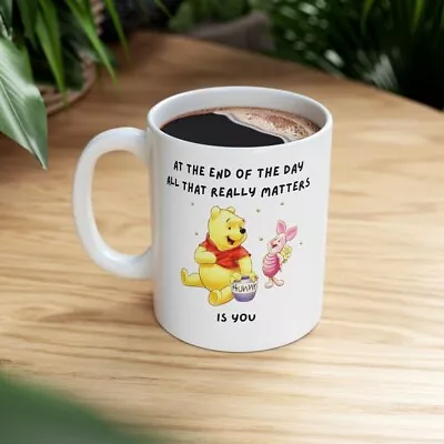 Classic Pooh Bear Mug Winnie The Pooh Coffee Mug Piglet Coffee Mug Winnie The Po • $16.99