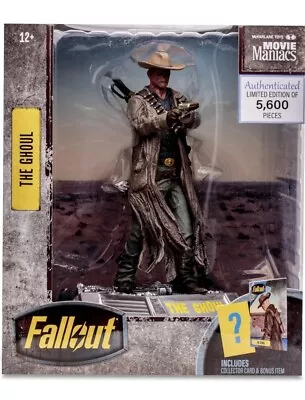 McFarlane - Fallout - Movie Maniacs - The Ghoul 6  Posed Figure PRE SALE • $59.99