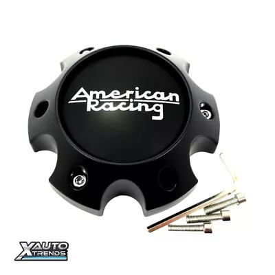 American Racing Wheel Center Cap  Cast Iron  Black 6X5.5 LUG 1079L145CIB-H42AR • $22.32