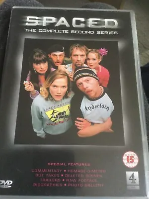 Spaced Series 2 - Jessica Stevenson Simon Pegg - Like New Region 2 DVD • £2.55